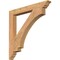 Ekena Millwork Imperial Traditional Smooth Bracket, Western Red Cedar, 3 1/2"W x 32"D x 32"H BKT04X32X32IMP01SWR - alternate 1